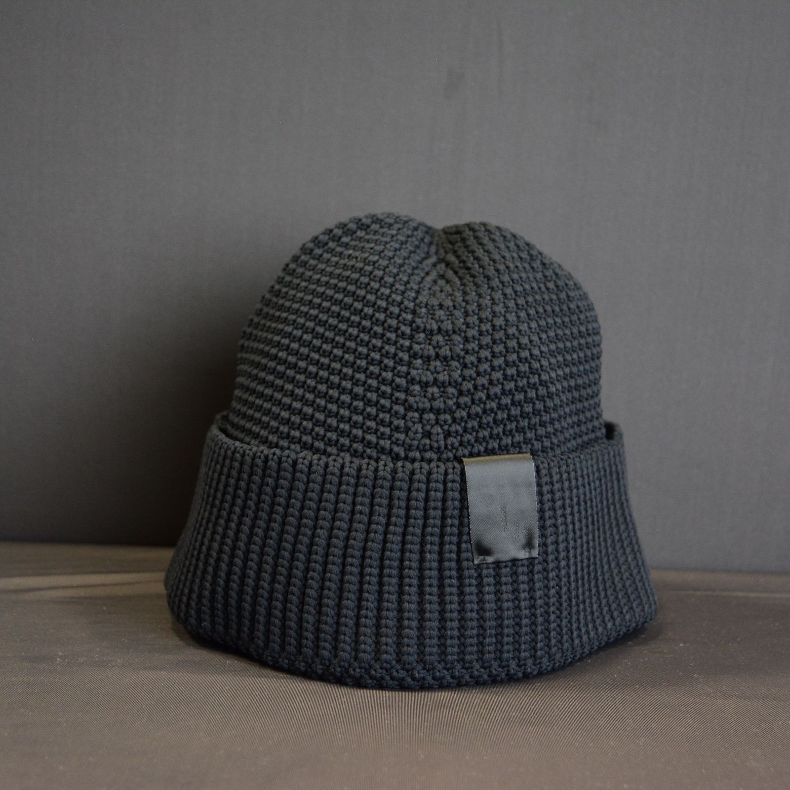 N.HOOLYWOOD - BEANIE （BLACK） / ニット帽 ビーニー （ブラック