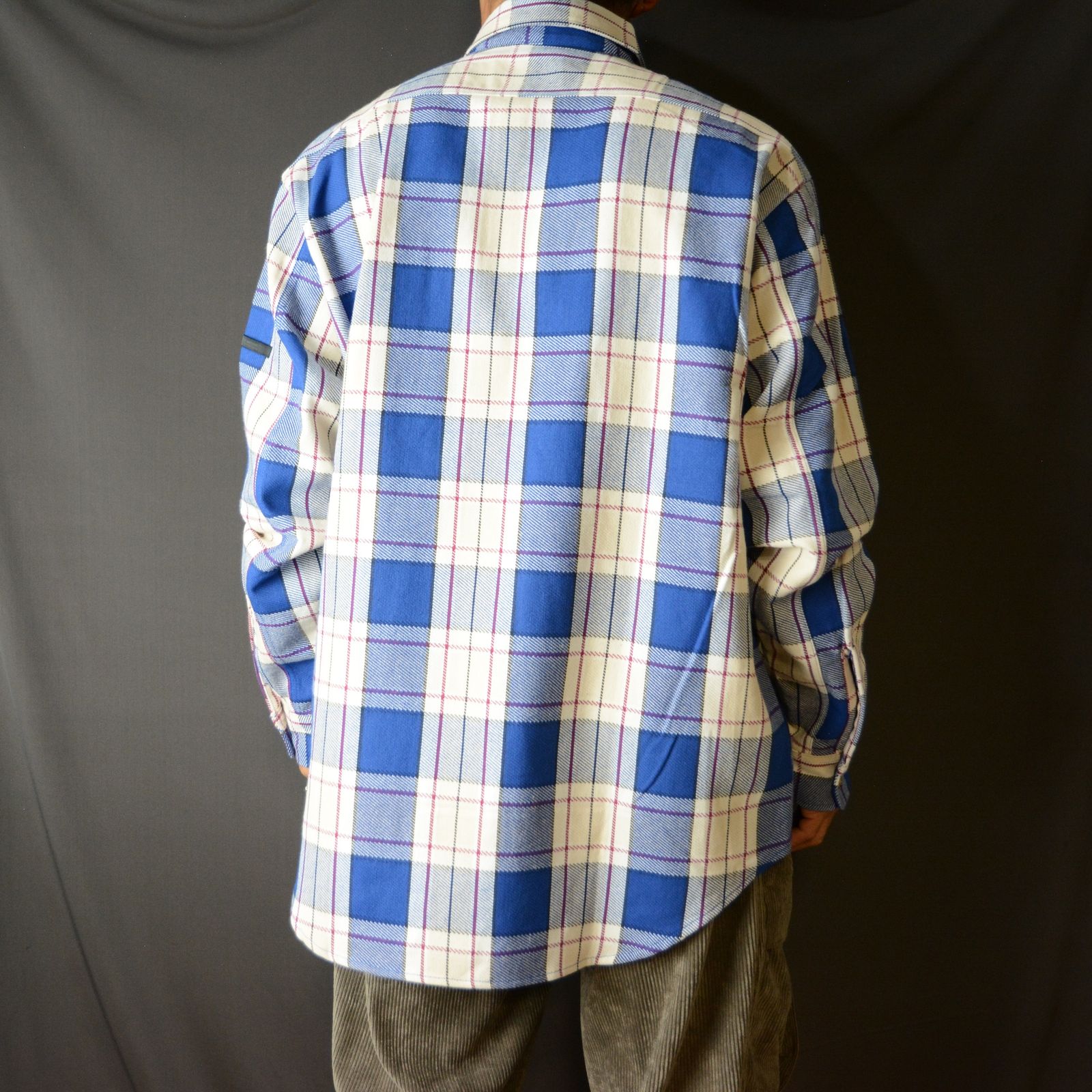 N.HOOLYWOOD - BIG MAC チェックシャツ （BLUE） / チェックシャツ