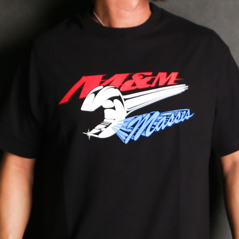 MASSES - × M&M / T-SHIRT WRENCH M - Black / Tシャツ / 1249015