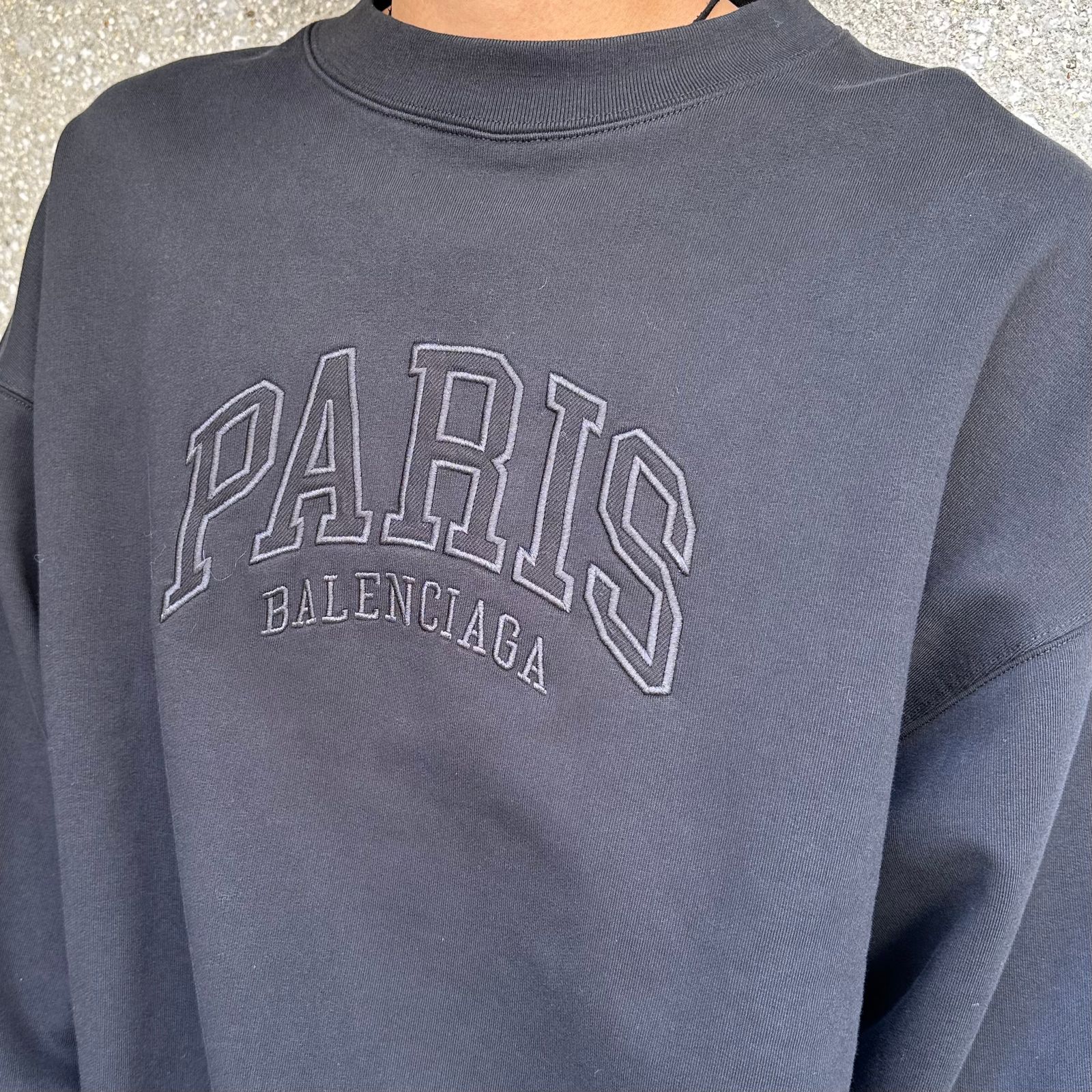 BALENCIAGA - PARIS BALENCIAGA ロゴ スウェットシャツ / スウェット