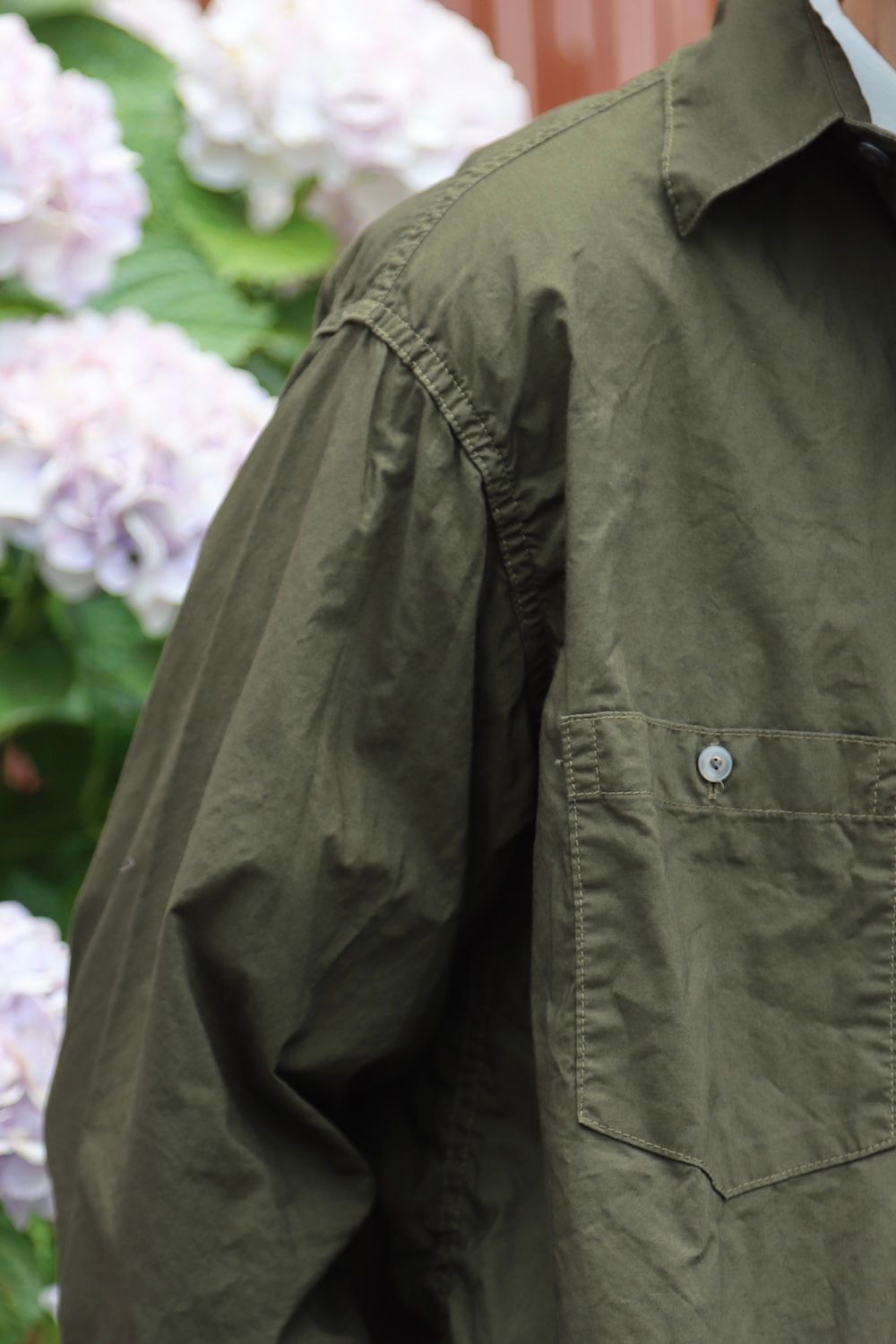 A.PRESSE Over Dyeing Military Shirt style.2022.6.17. ※6月18日(土