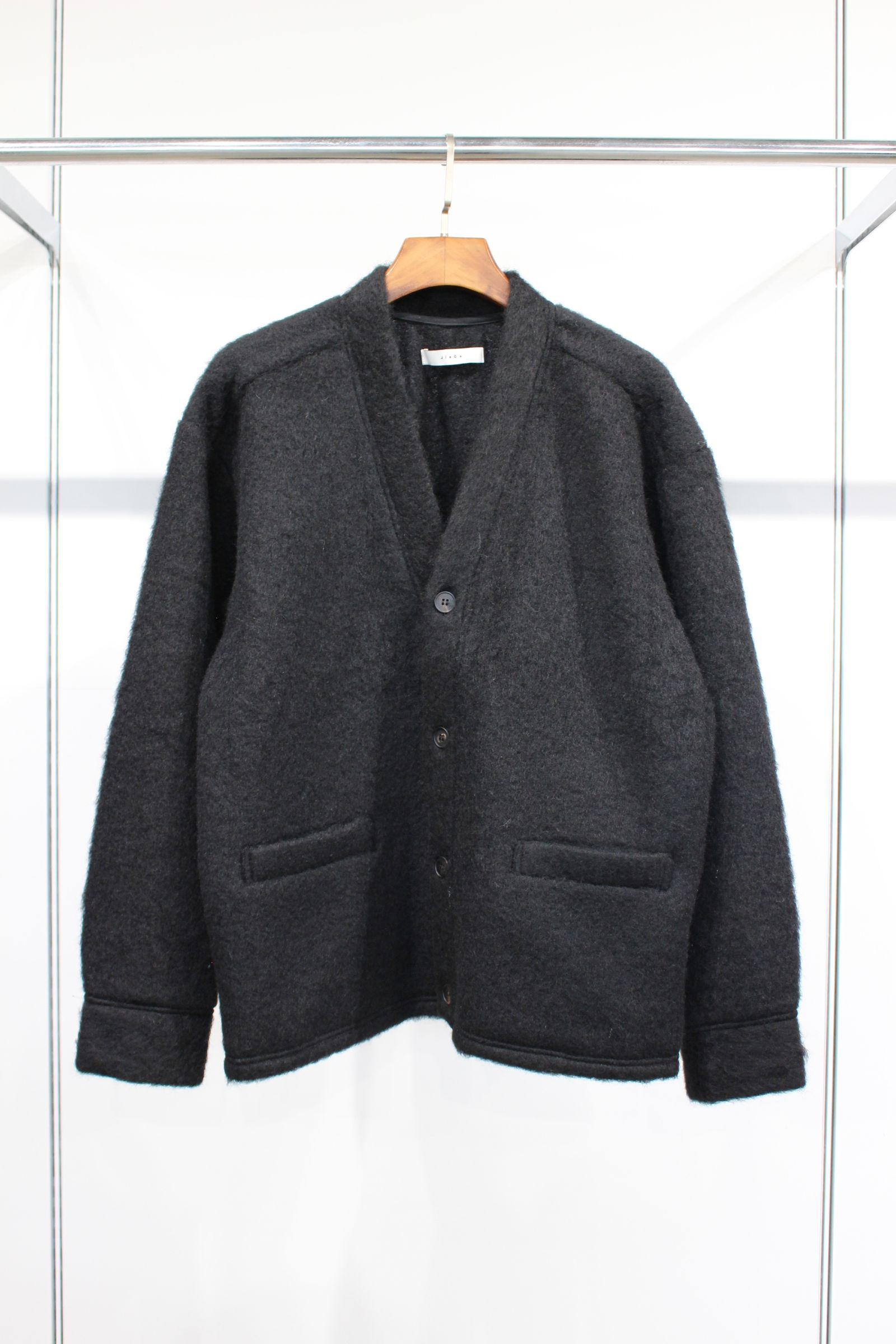 JIEDA - MOHAIR CARDIGAN/BLACK | NapsNote