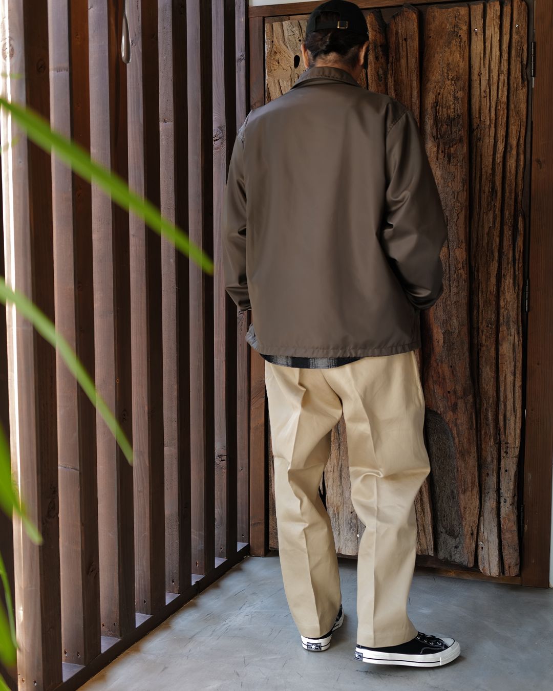 GOD SELECTION XXX - GX-A25-JK-07 COACH JACKET BROWN | River