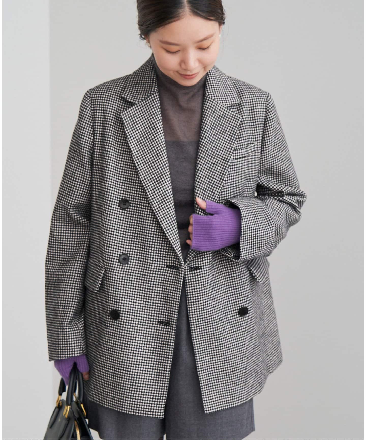 千鳥 Wブレストジャケット（テーラードジャケット）｜IENA（イエナ）の