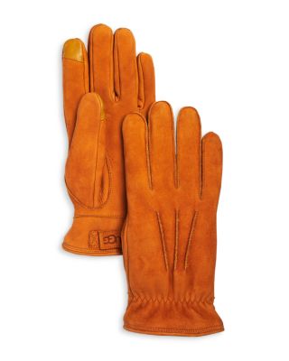 UGG® 3-Point Leather Gloves | Bloomingdale's