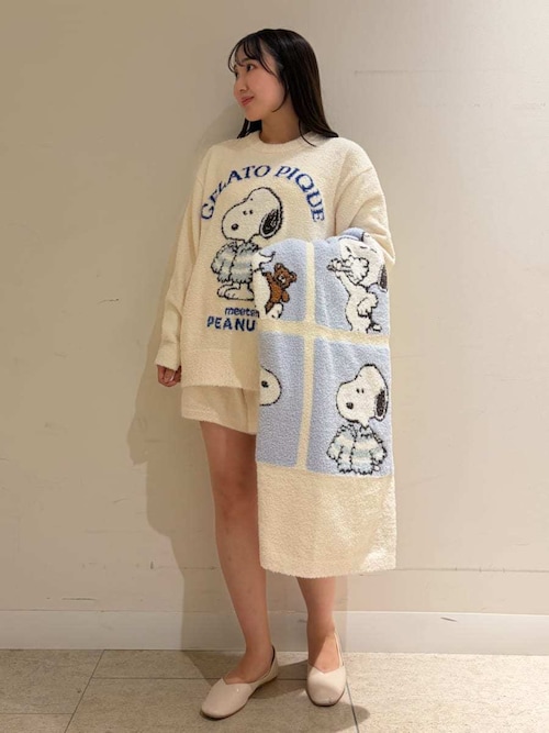 セール】【PEANUTS】【ONLINE限定】オリジナルアート ジャガードプル