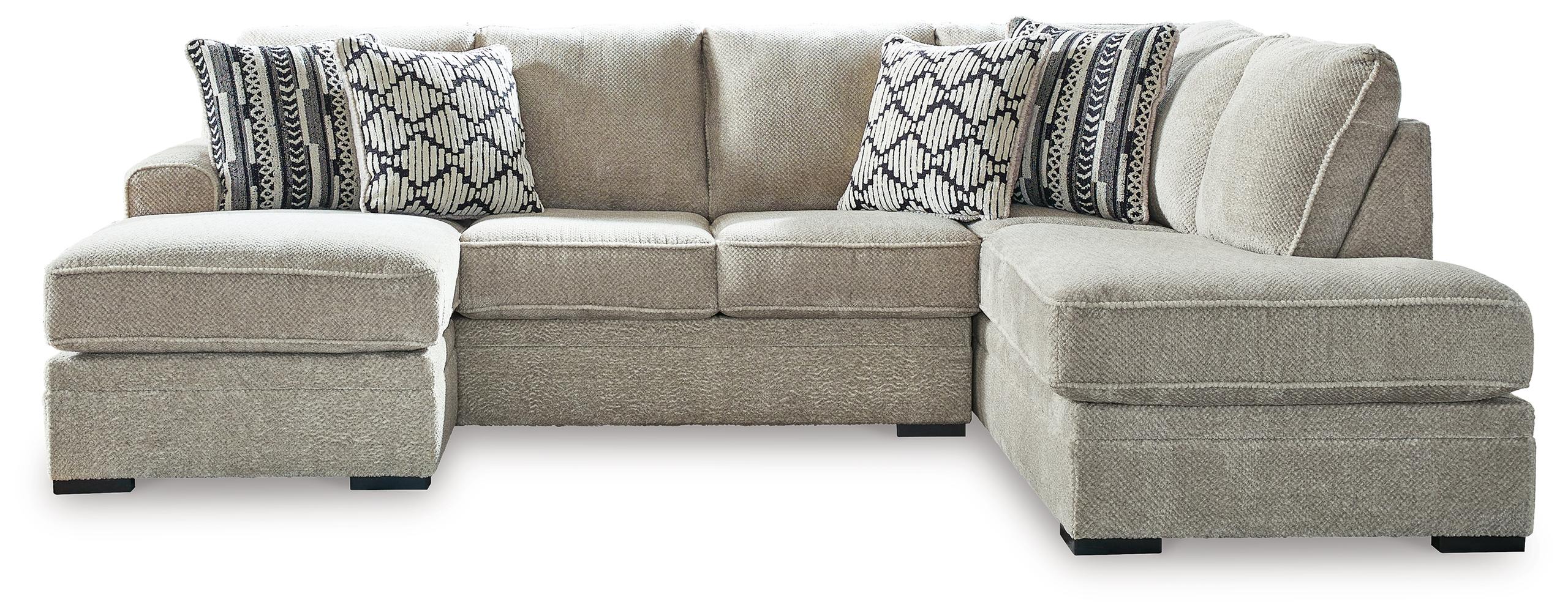 ASHLEY FURNITURE Calnita 2-piece Sectional With Chaise 20502S1