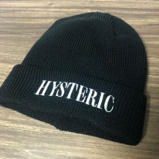HYSTERIC GLAMOUR（ニット帽/ビーニー ・ ブラック/黒色系）のフリマ