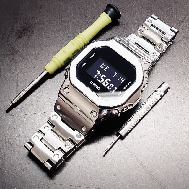 G-SHOCK - カシオジーショック CACIO G-SHOCK DW-5600BBフルメタルの