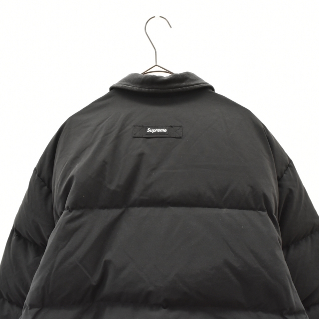 Supreme - SUPREME シュプリーム 19aw Leather Collar Puffy Jacket