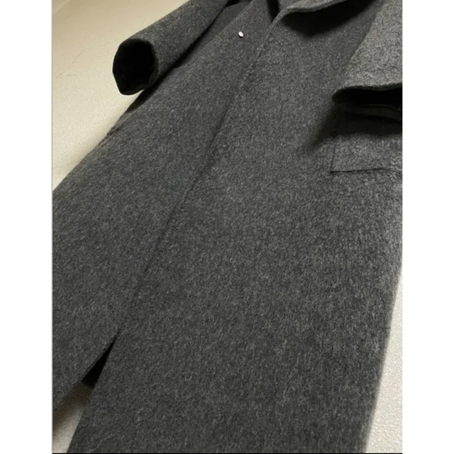 Lui's - Lui's ハイクオリティ メルトンオーバーコート グレー Sの通販