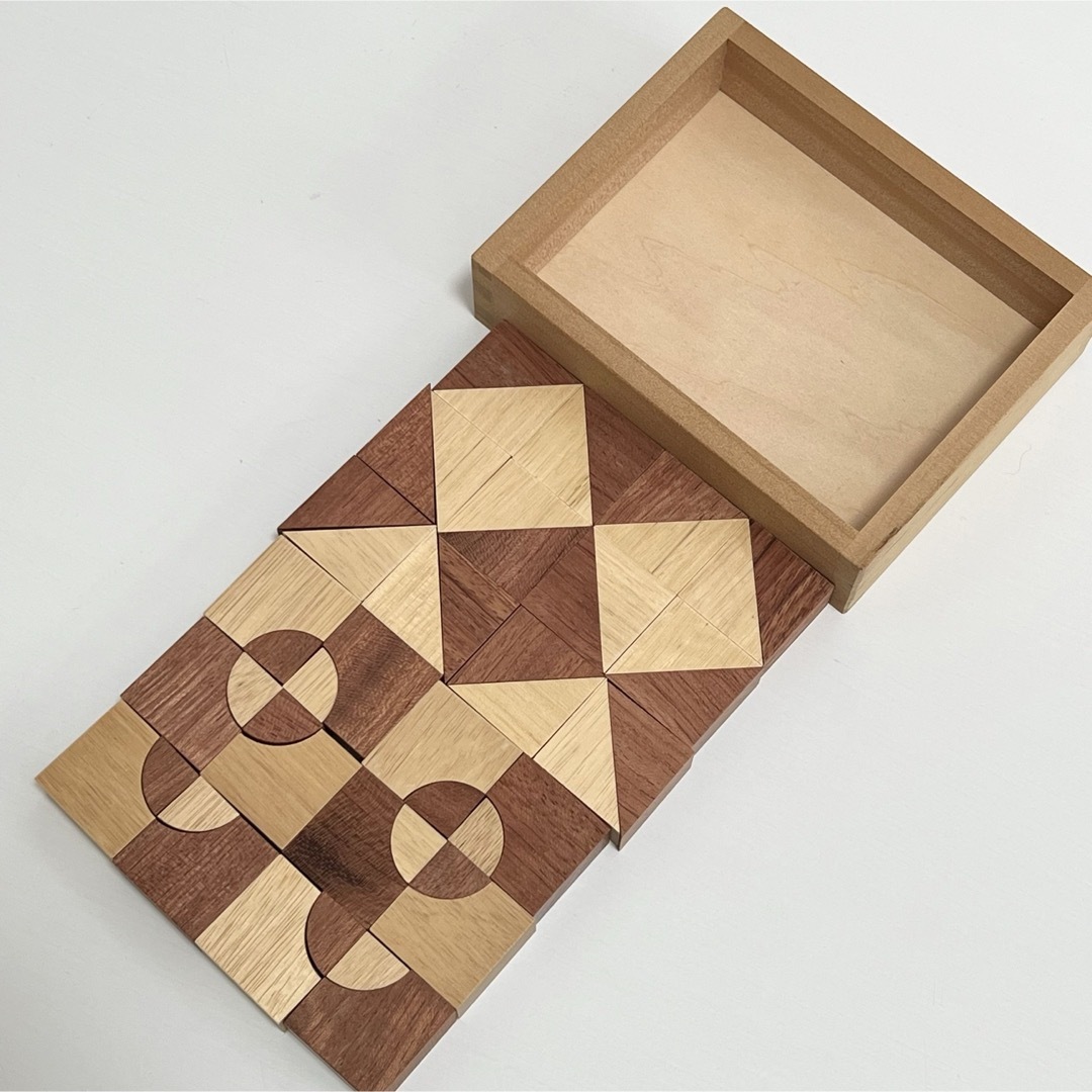 ☆極美品☆レアなロゴ☆童具館 ツートンブロック ワクブロック 2種の