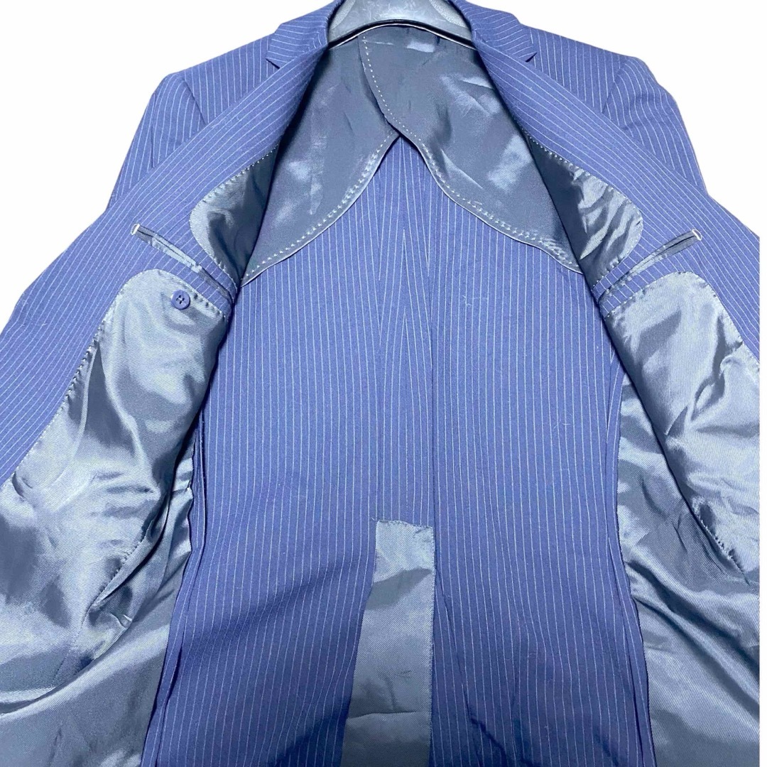 AEON - 美品トップバリュ メンズ スーツセットアップスーツ ネイビー