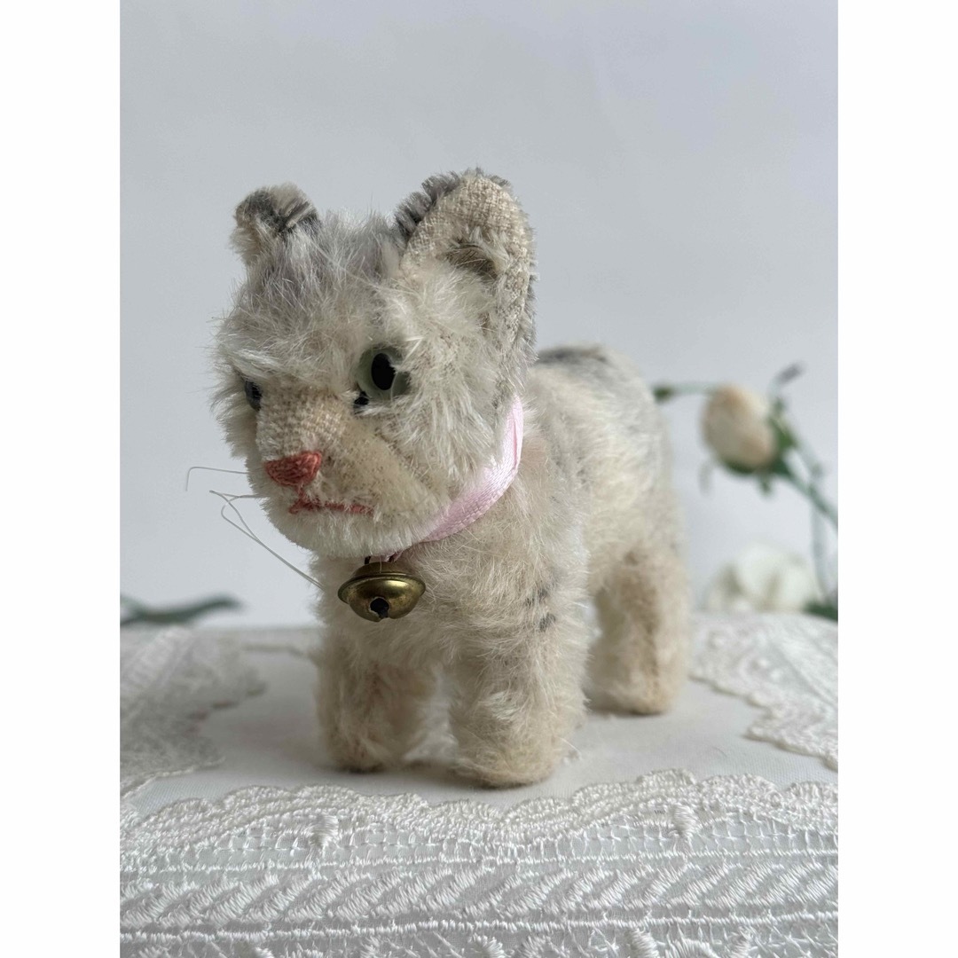 Steiff - シュタイフ☆Cat Tabby 10cm☆タビーキャット/ねこ/猫