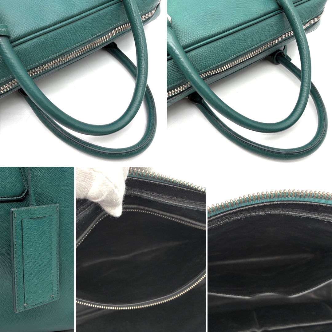 PRADA - 希少色・美品 PRADA プラダ ブリーフケース ビジネスバッグ