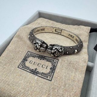 GUCCI - GUCCI(グッチ) ブレスレット美品 GG Bee Engraved Bracelet