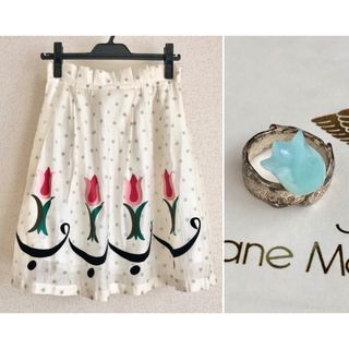 JaneMarple - Jane Marple タータンチェックフラッフィースカートの