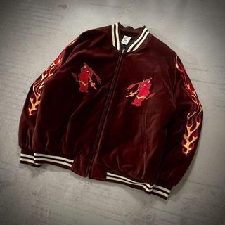 GUCCI - グッチ☆DIYタイガードラゴン刺繍リバーシブルスカジャン