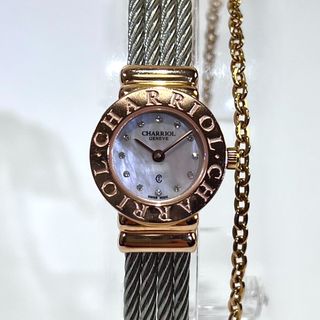 CHARRIOL - フィリップ・シャリオール サントロペ ロゴベゼル 腕時計