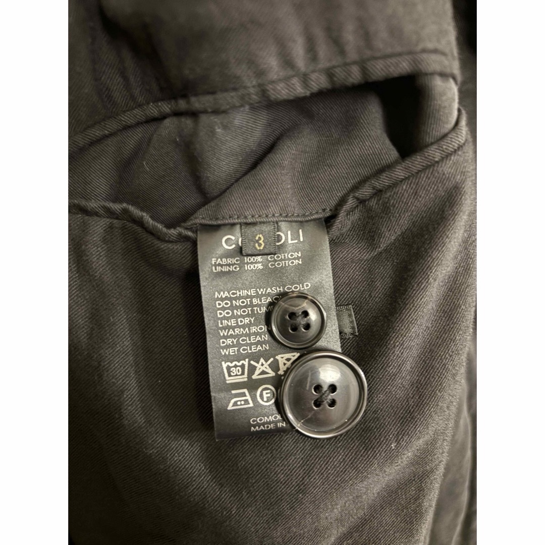 COMOLI - COMOLI 25AW製品染 バルカラーコート サイズ3の通販 by