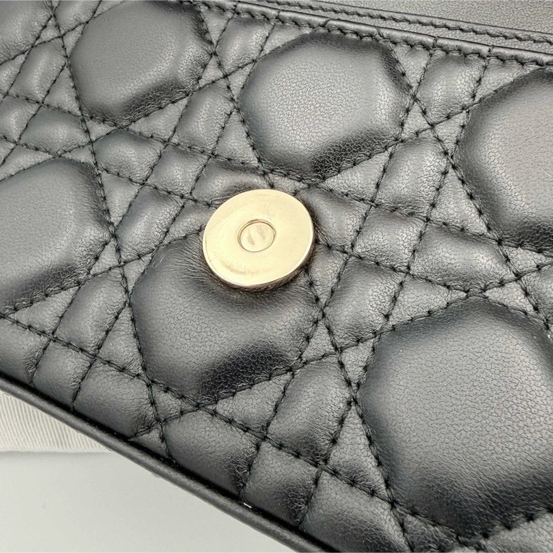 Christian Dior - 【未使用品】Christian Dior カナージュ ラムスキン