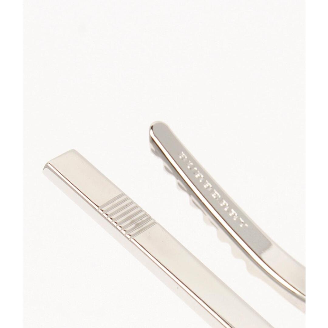 BURBERRY - 美品 バーバリー タイピン タイバー カフス チェック柄 2点