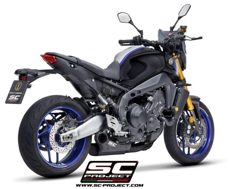 新製品】SC-PROJECTから新型「MT-09」用フルエキゾーストマフラーが