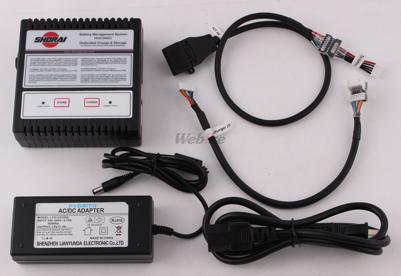 値下げしました❗️GPZ900R SHORAI 充電器セット SHORAI JAPAN