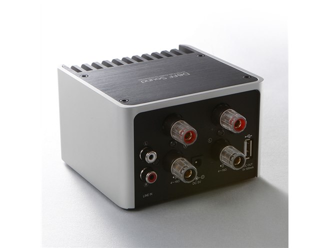 Deff、アルミ削り出しの幅110mm小型プリメインアンプ「DDA-AMP1