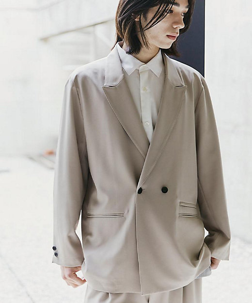 ダブルブレストジャケット（2002548962） | tk. TAKEO