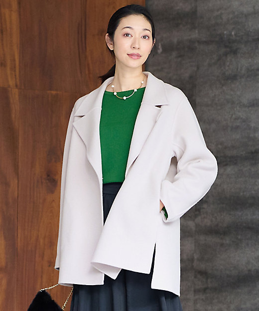 ウールリバーショート コート（SCWRSW0501） | 自由区 L