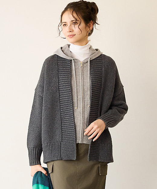 SLOW／一部店舗限定】チャンキー カーディガン