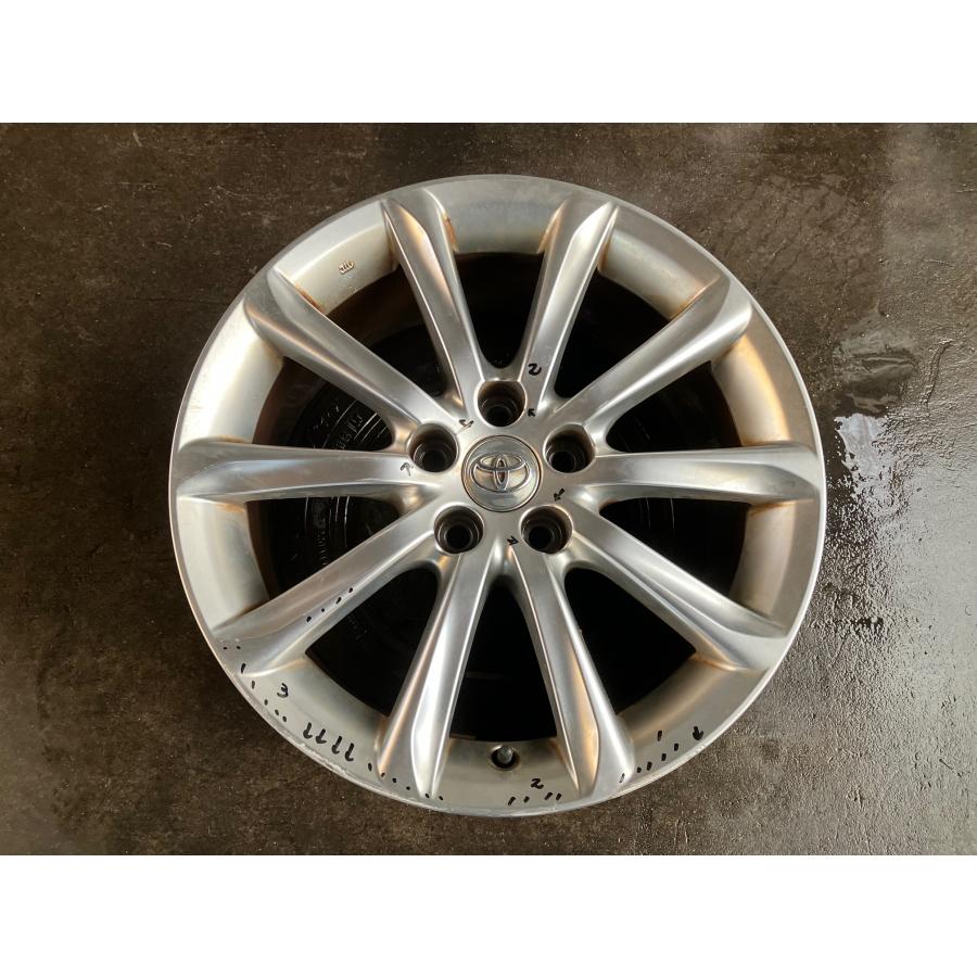 トヨタ マークX GRX130 〜 ホイール 18インチ 8J +45 やや傷あり