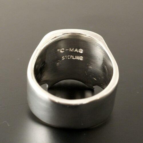 FLASH POINT（フラッシュポイント） Flash Point FLAT SKULL RING