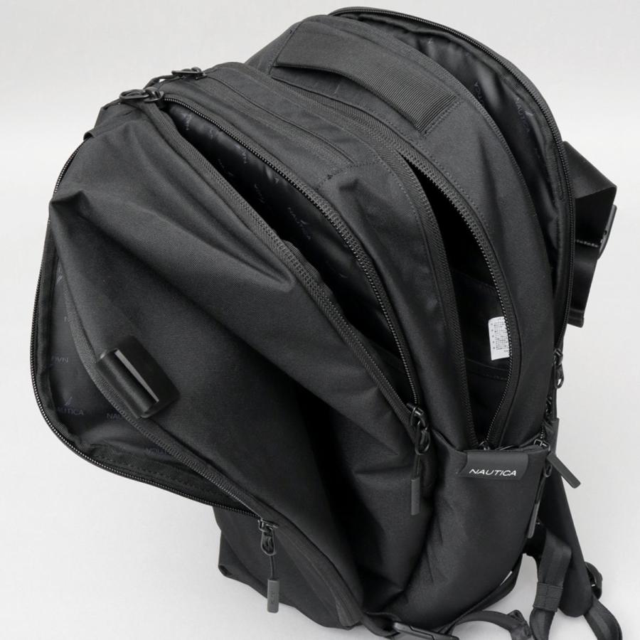 NAUTICA（ノーティカ） リュック ビジネスリュック メンズ 黒 シンプル