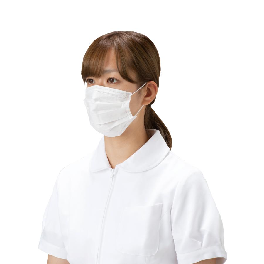 サンフラワー SUN98 エンゼル3PLYマスクα 白 50枚入り 全国マスク工業