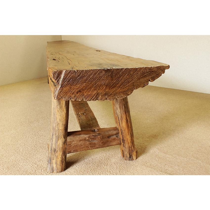 チーク古木自然杢凹凸 オールドチーク アンティーク 総無垢・一枚板