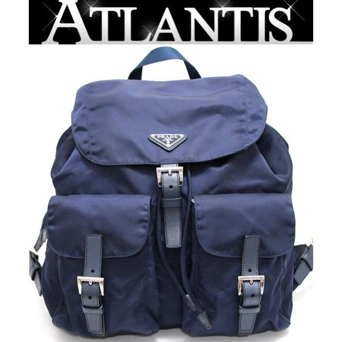 PRADA（プラダ） ミニリュックサック バックパック 三角ロゴ ナイロン