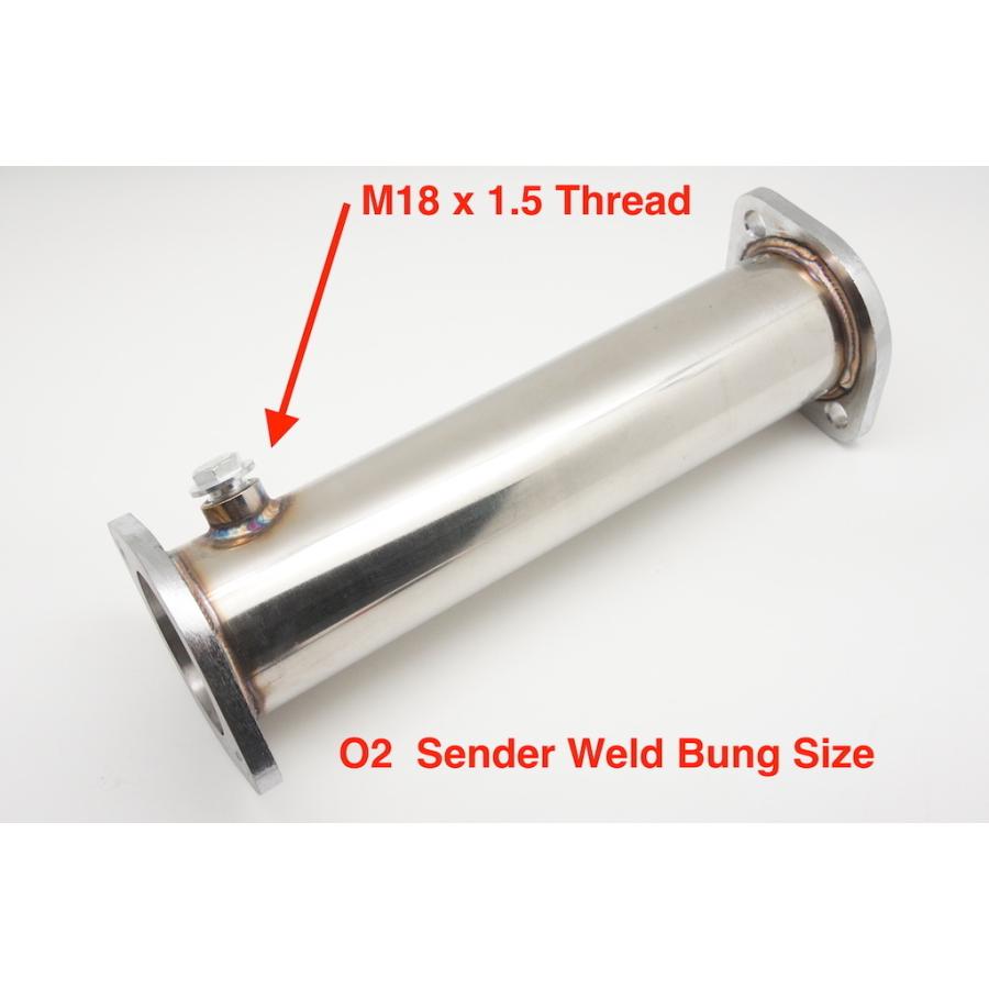 触媒ストレートパイプ 76φ 超軽量ステンレス スカイライン GT-R R32