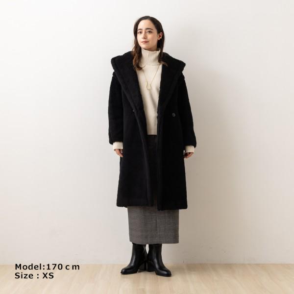 Max Mara（マックスマーラ） コート テッドガール ブラック レディース
