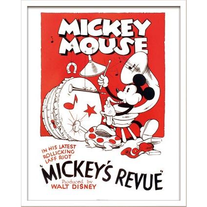 Disneyポスター ビンテージ ディズニー シリーズ Mickey Mouse 2