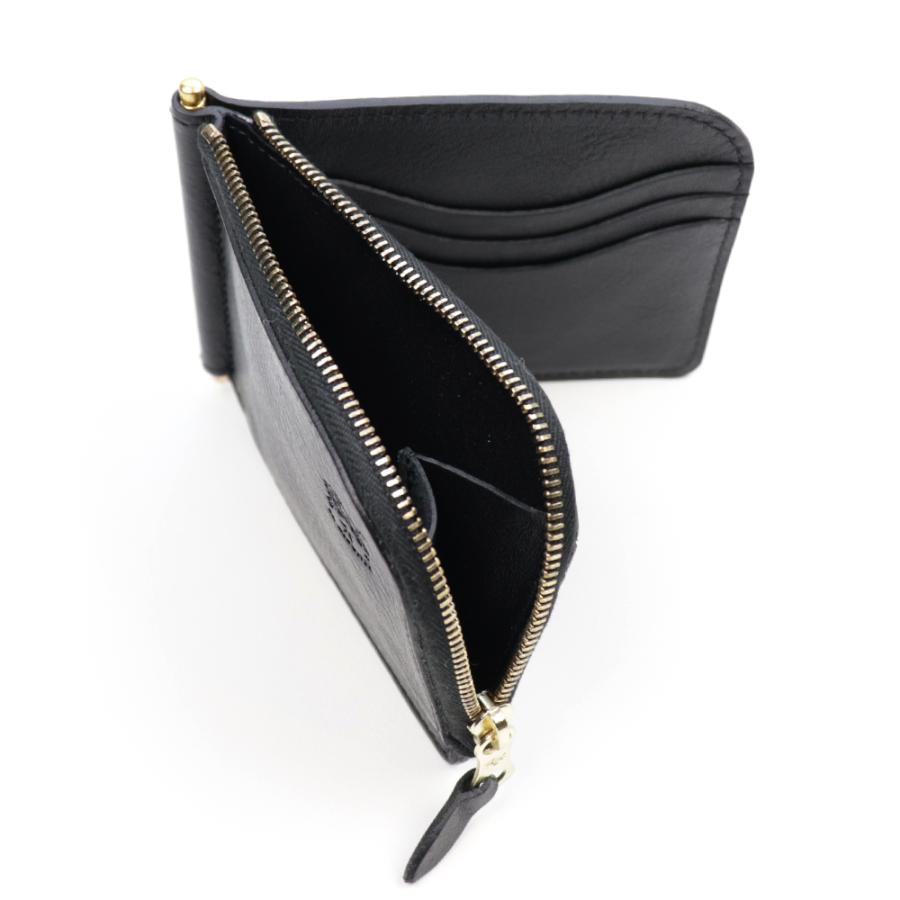 IL BISONTE（イルビゾンテ） 財布 二つ折り マネークリップ 小銭入れ