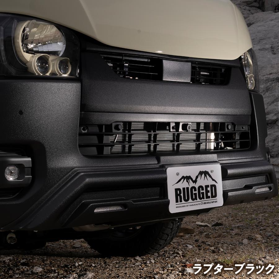 フロントバンパーガード「RUGGED X（ラギッドエックス）」【ラプター
