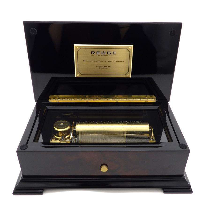 RITAOReuge Music スイス製オルゴール72弁ピアノ塗装 RITAOReuge Music