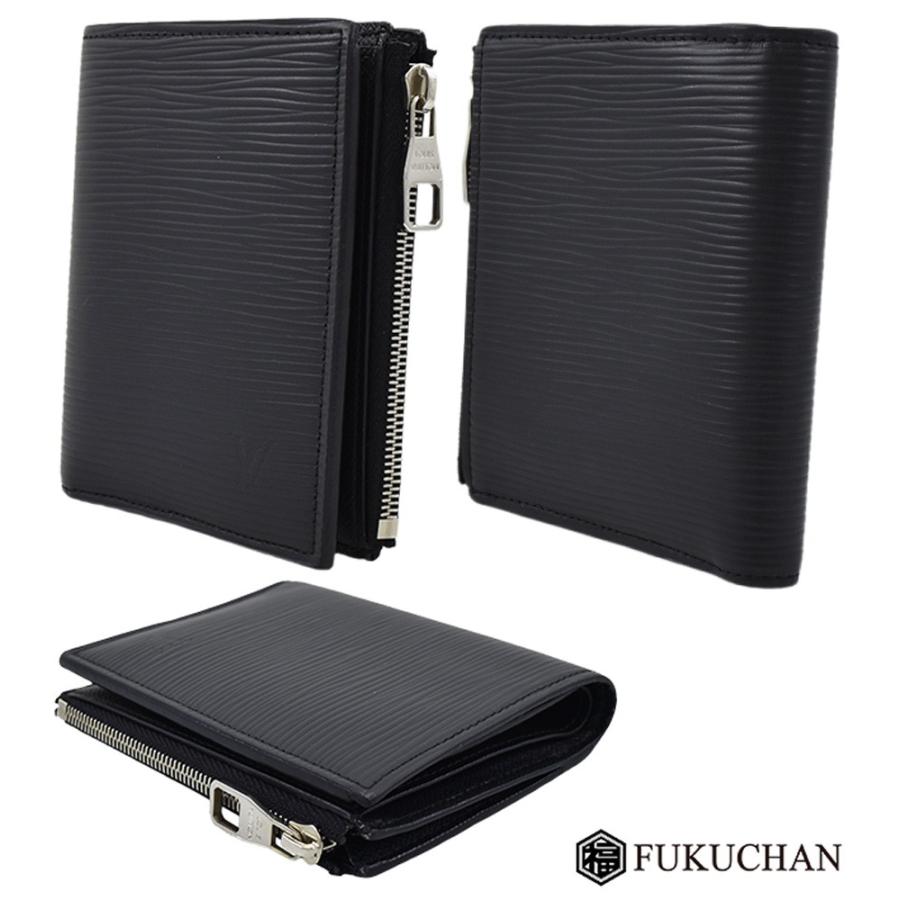 LOUIS VUITTON ルイヴィトン エピ ポルトフォイユ スマート ノワール