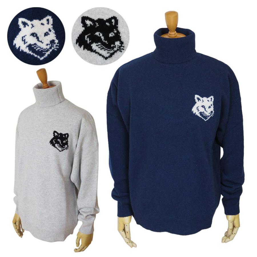 MAISON KITSUNE（メゾン キツネ） 並行輸入品 タートルネック セーター