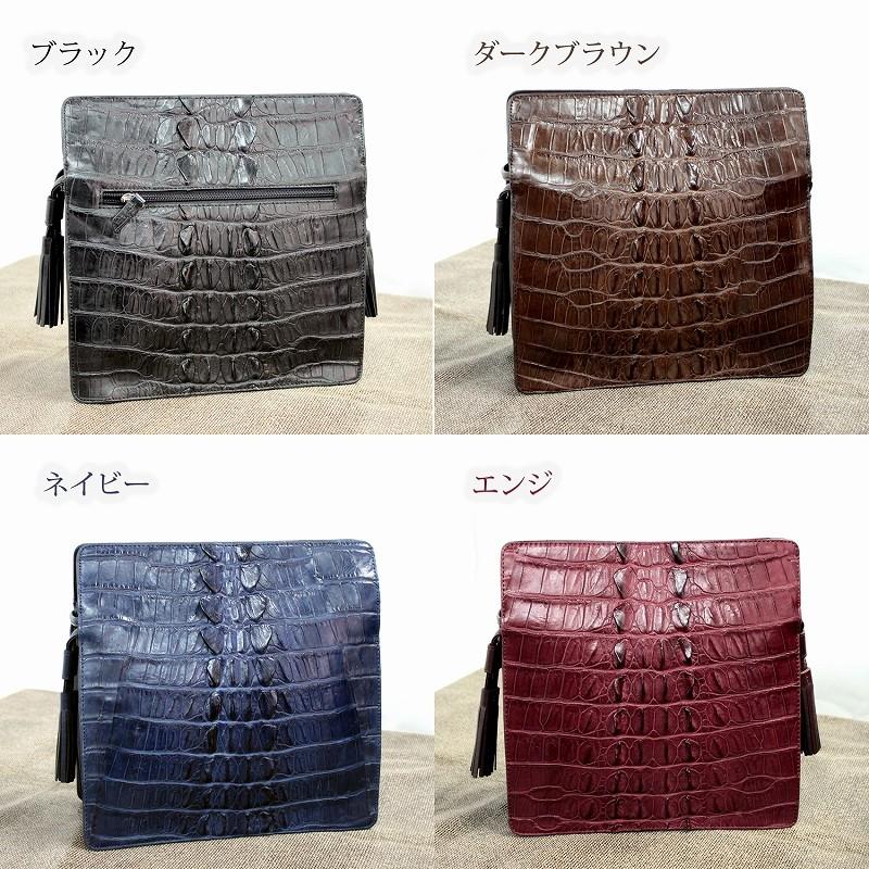 本革バッグ メンズ レザーバッグ クロコダイル エキゾチックレザー