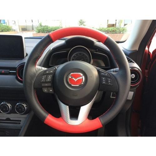 ダイハツ（DAIHATSU） ミライース 純正ステアリング本革巻き替えキット