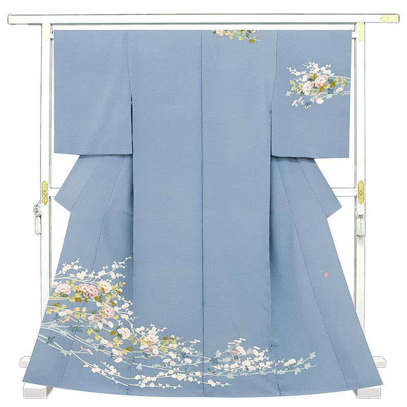 記念感謝祭【仕立無料】本加賀友禅手描美術「単衣専科」特撰付下訪問着