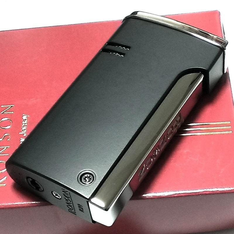 RONSON ターボライター ガス ロンソン ロンジェット マットブラック